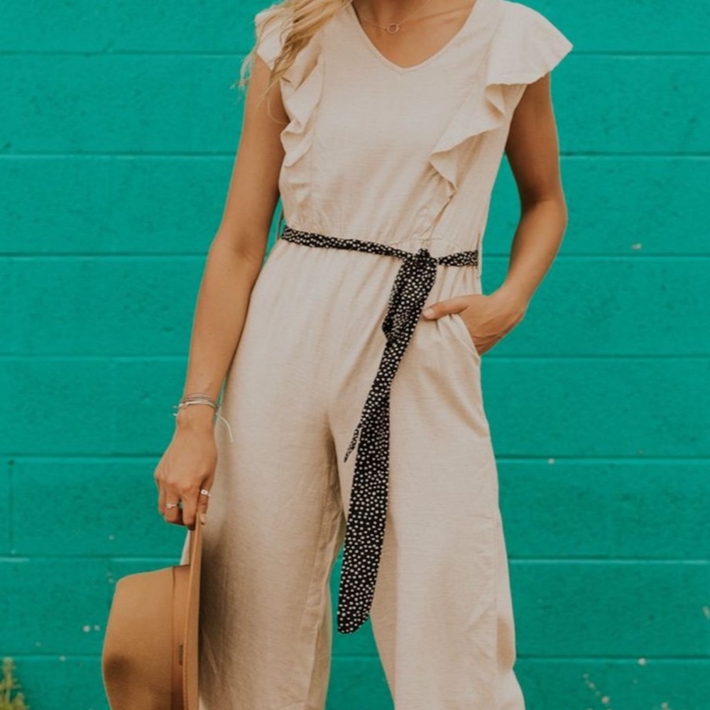 COSMOS TIE JUMPSUIT || ROOLEE
